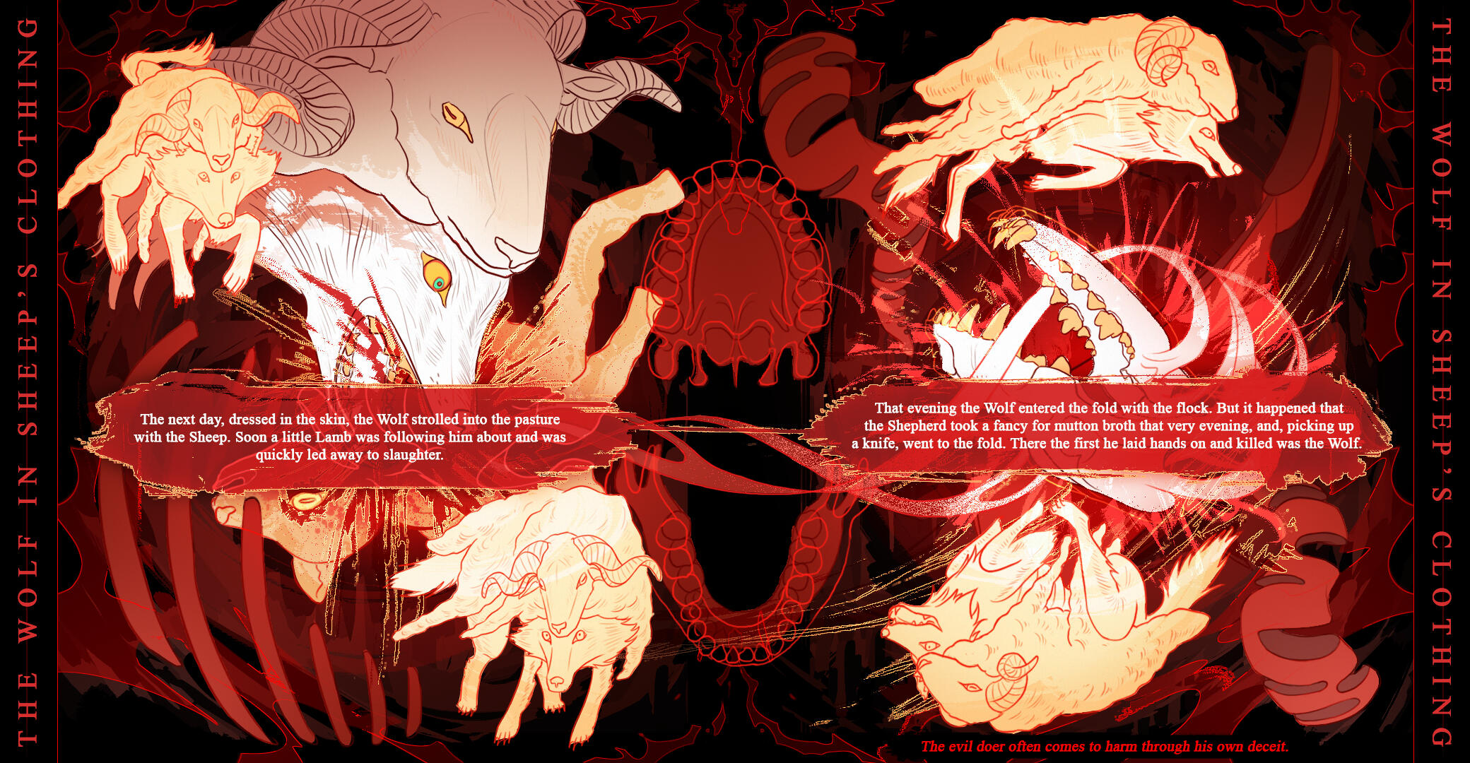 Wolf in Sheep's Clothing Narrative Art p2