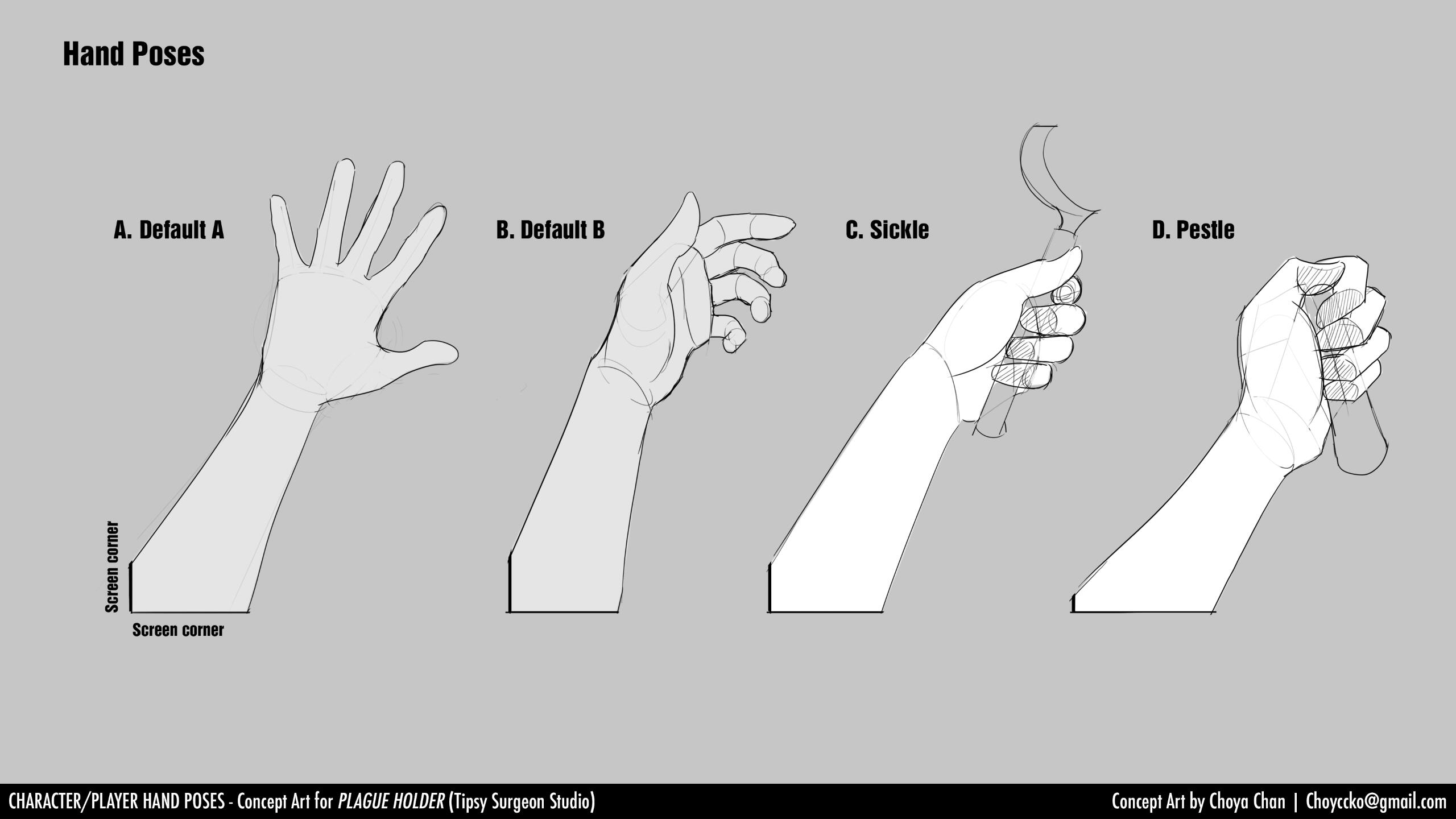 Plague Holder Hand Poses p1