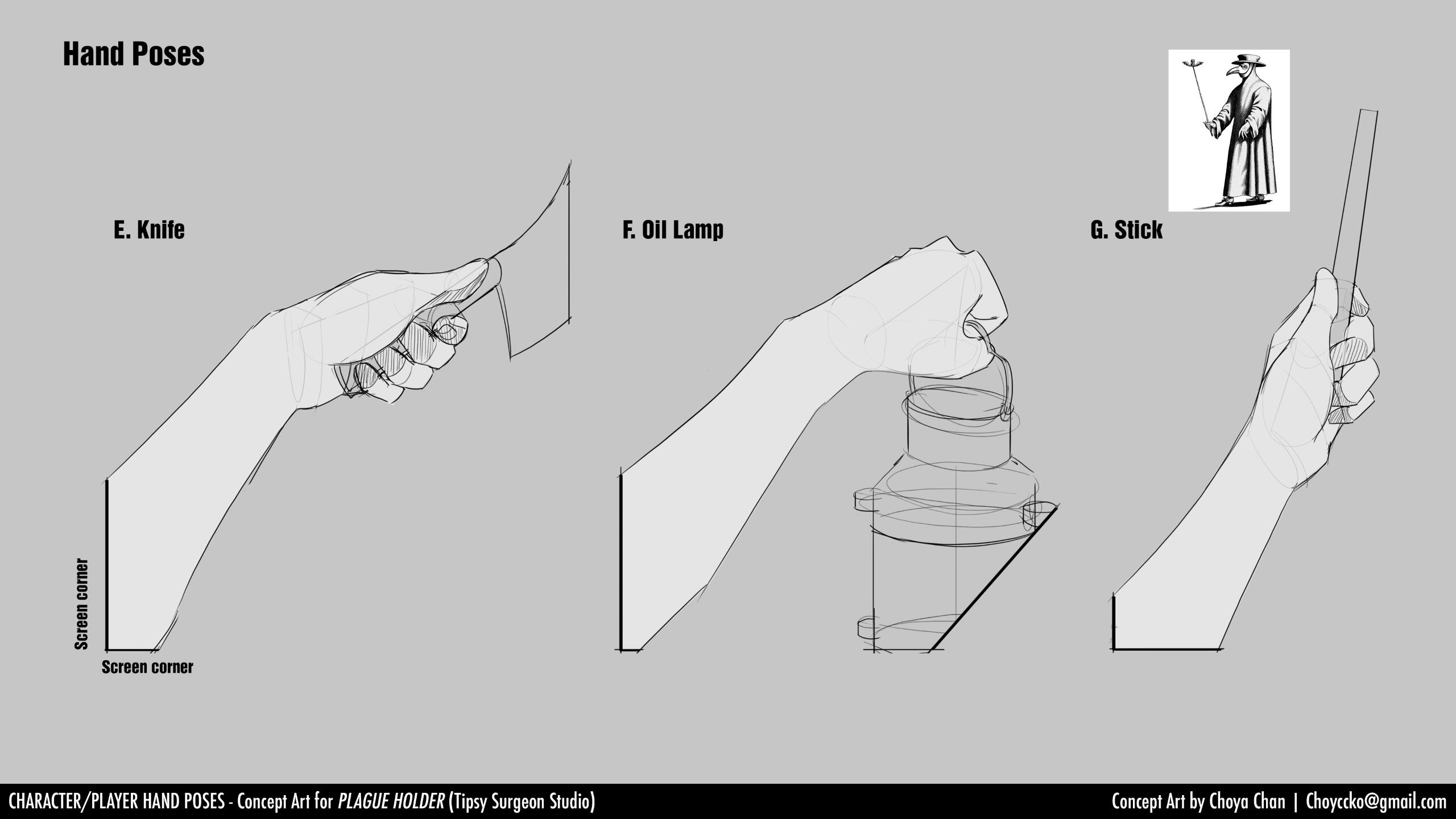 Plague Holder Hand Poses p2