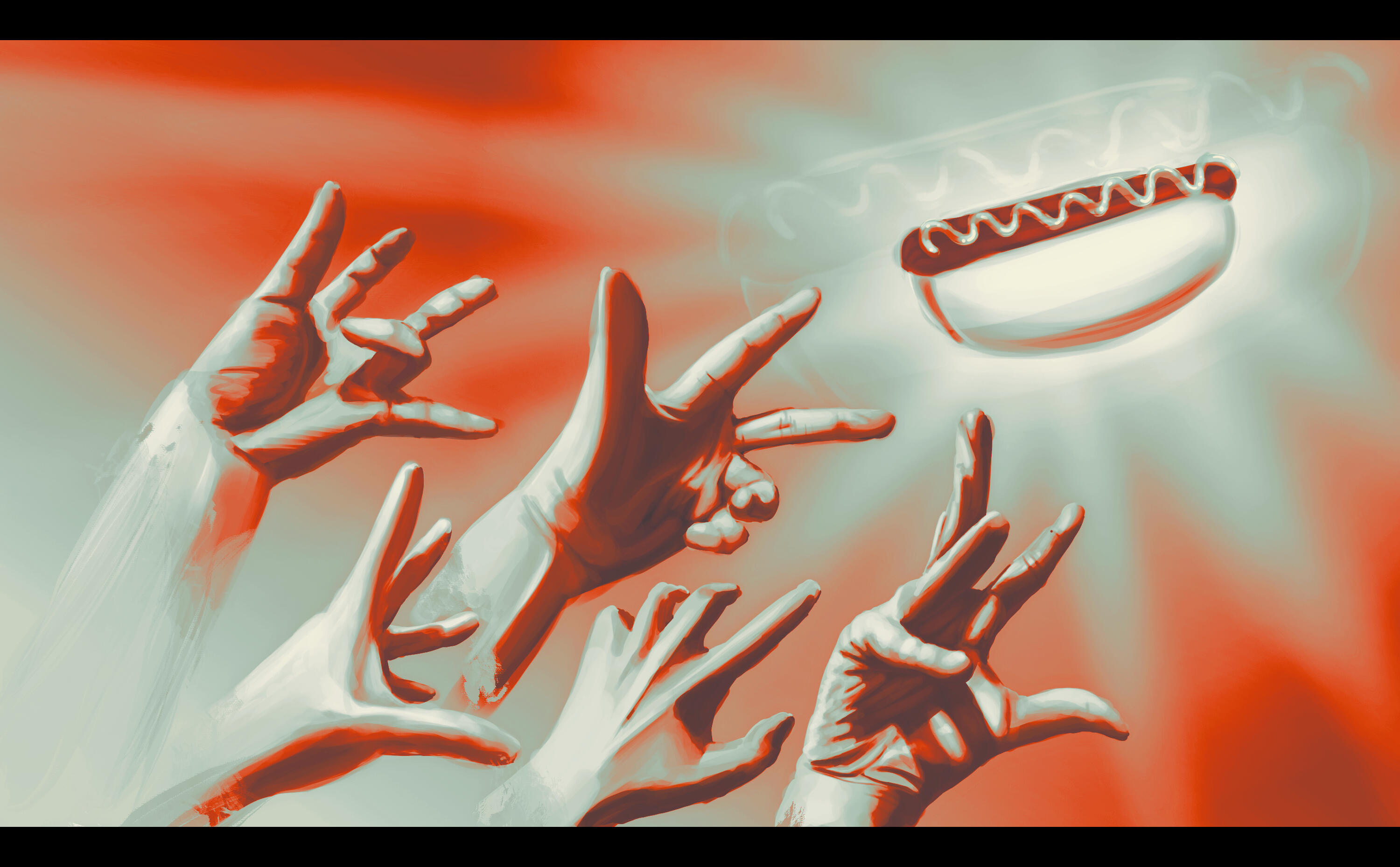 Colour study - triadic