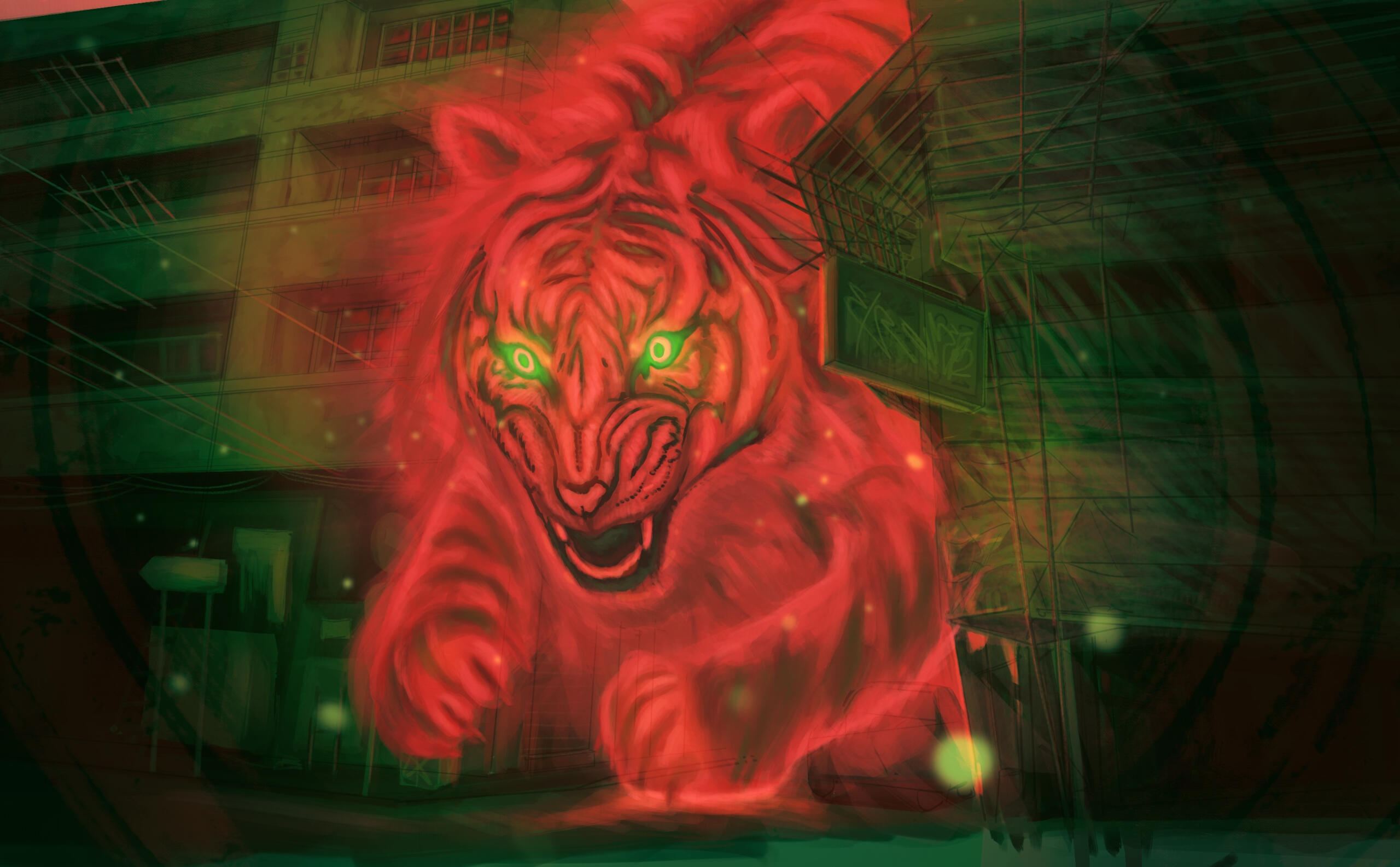 Colour study - complementary