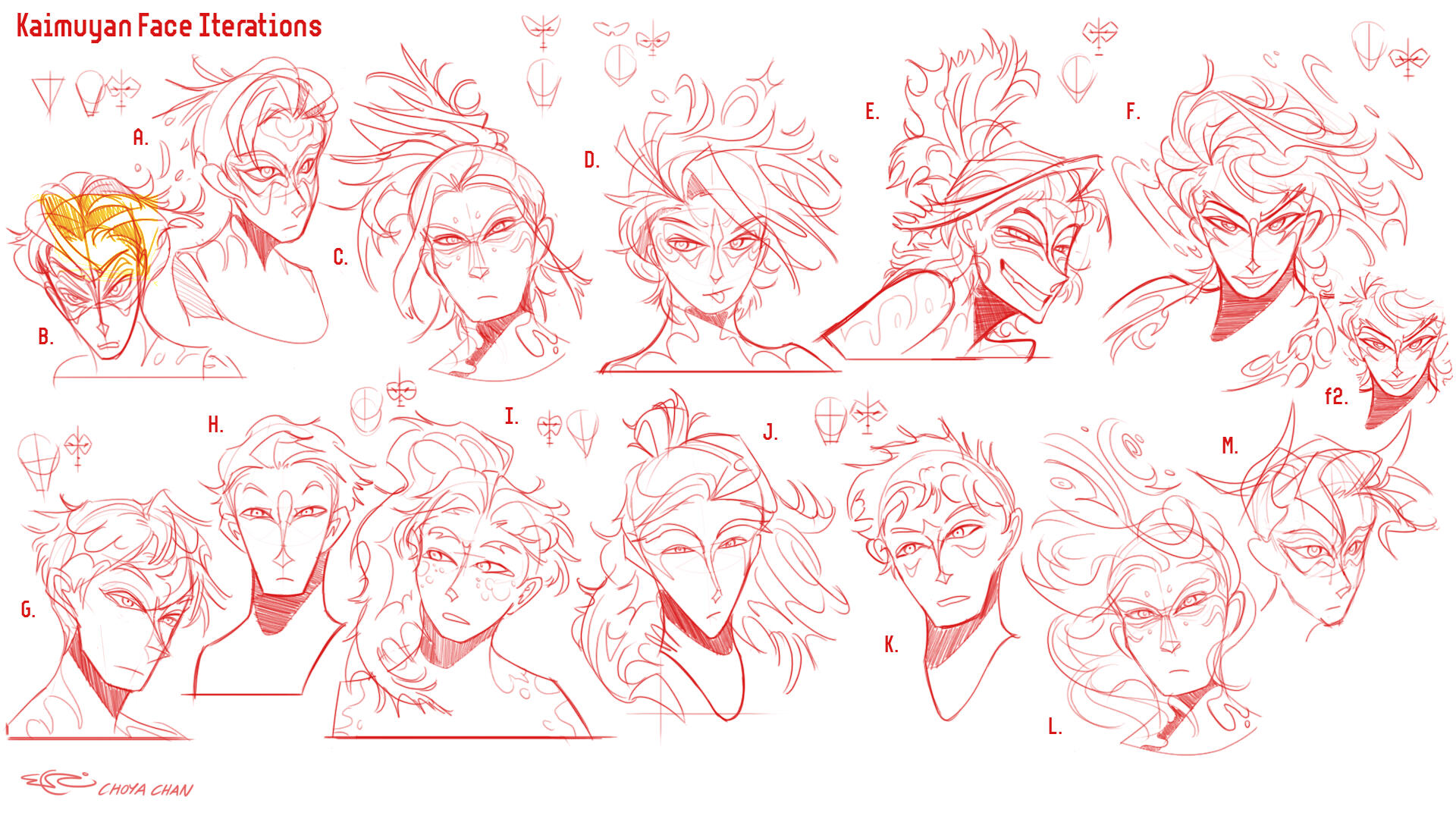 Kaimuyan face iterations