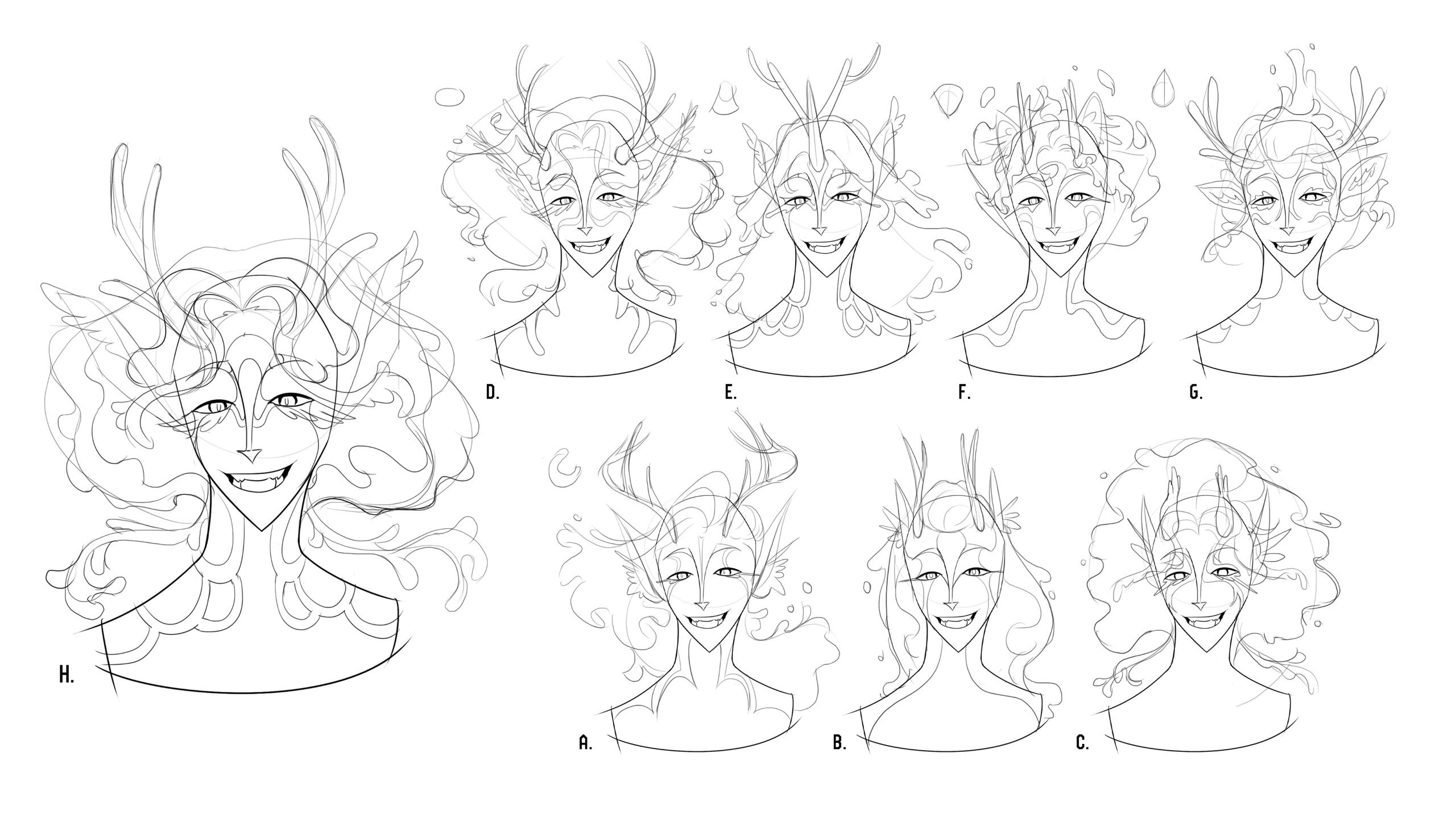 Ebilon face iterations