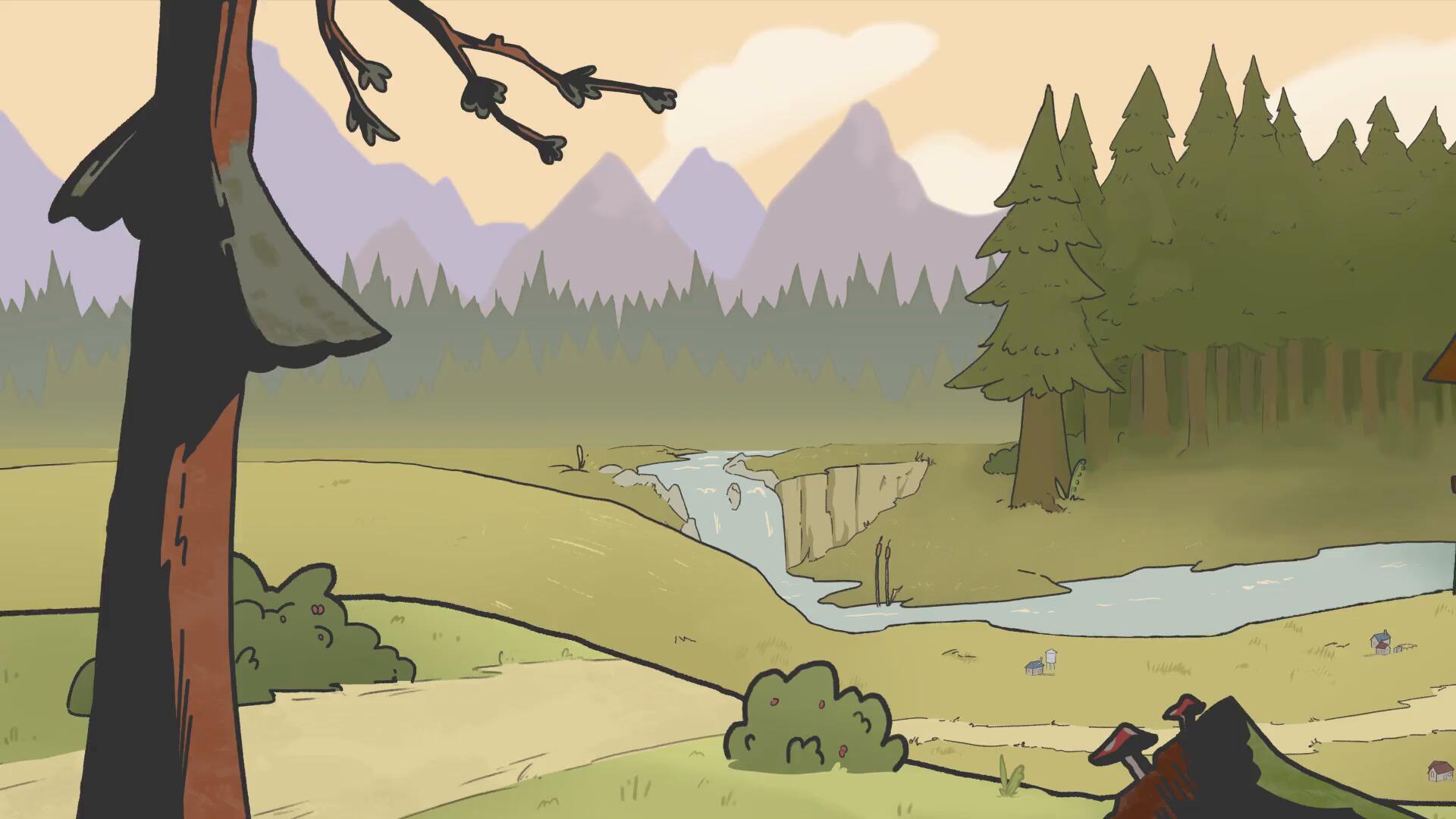 Multiplane animation (responsible for the blob animation, camera, compositing, and multiplane set-up).